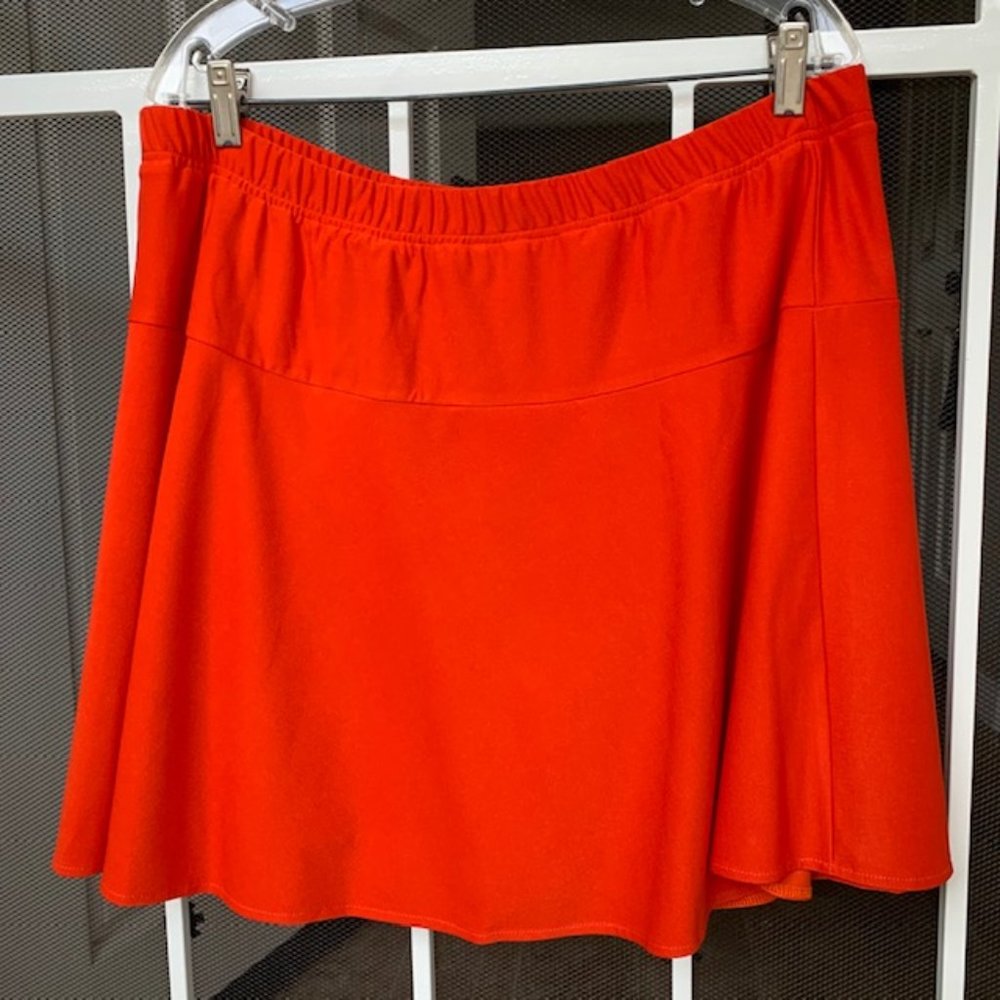 Flouncy Plus Size Tennis Skirt